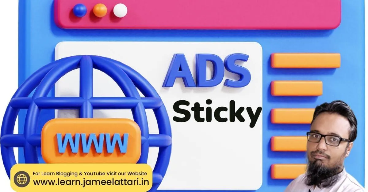 sticky ads